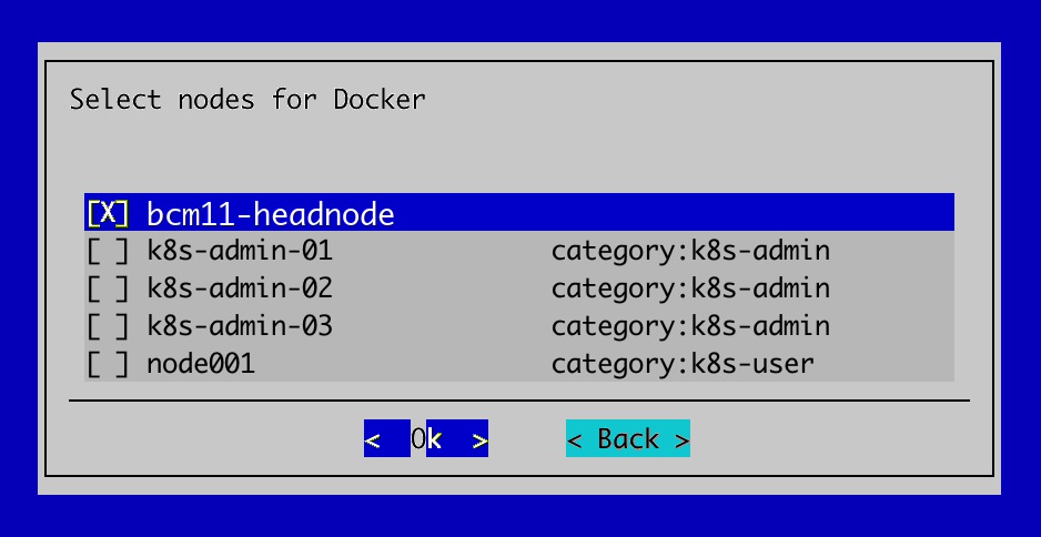 Nodes for Docker