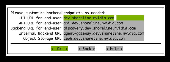 Endpoint URLs