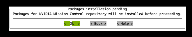 AHR TUI Package Install