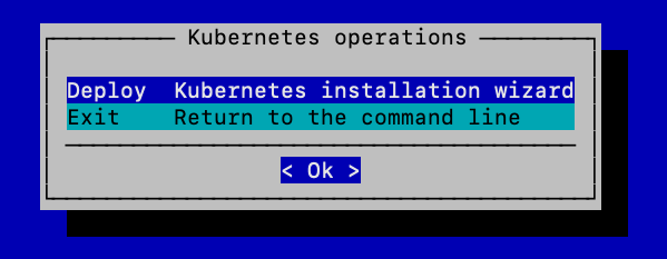 Deploy Kubernetes
