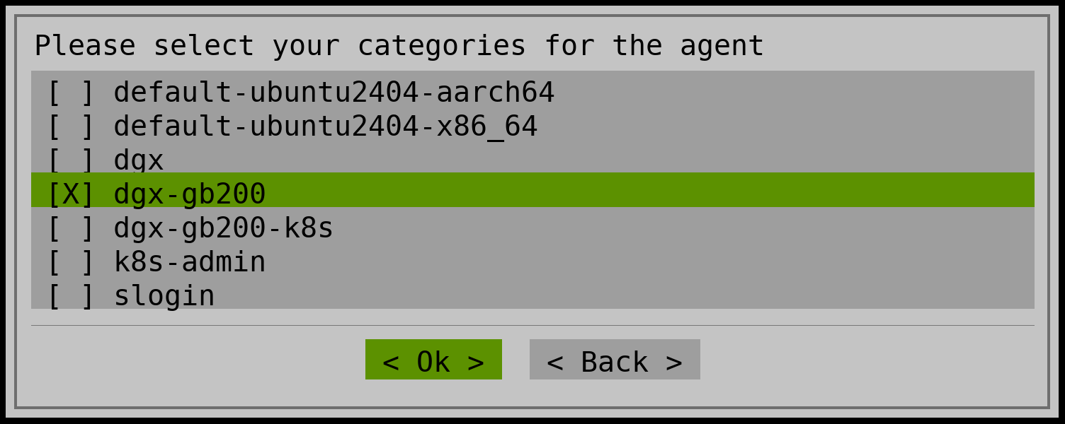 Agent Categories