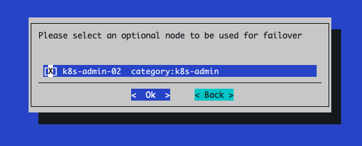 Failover Node Selection