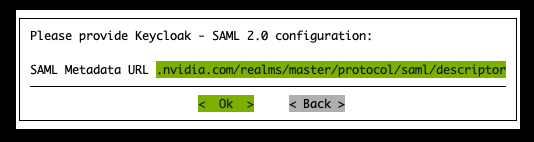 AHR TUI Keycloak SAML config