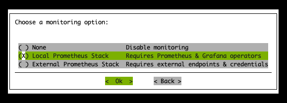 Monitoring Configuration