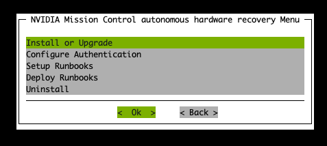 AHR TUI Wizard Install