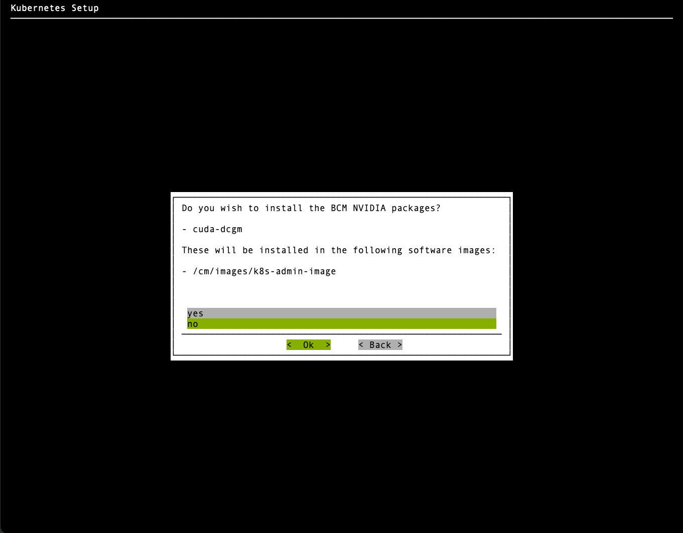 BCM NVIDIA packages