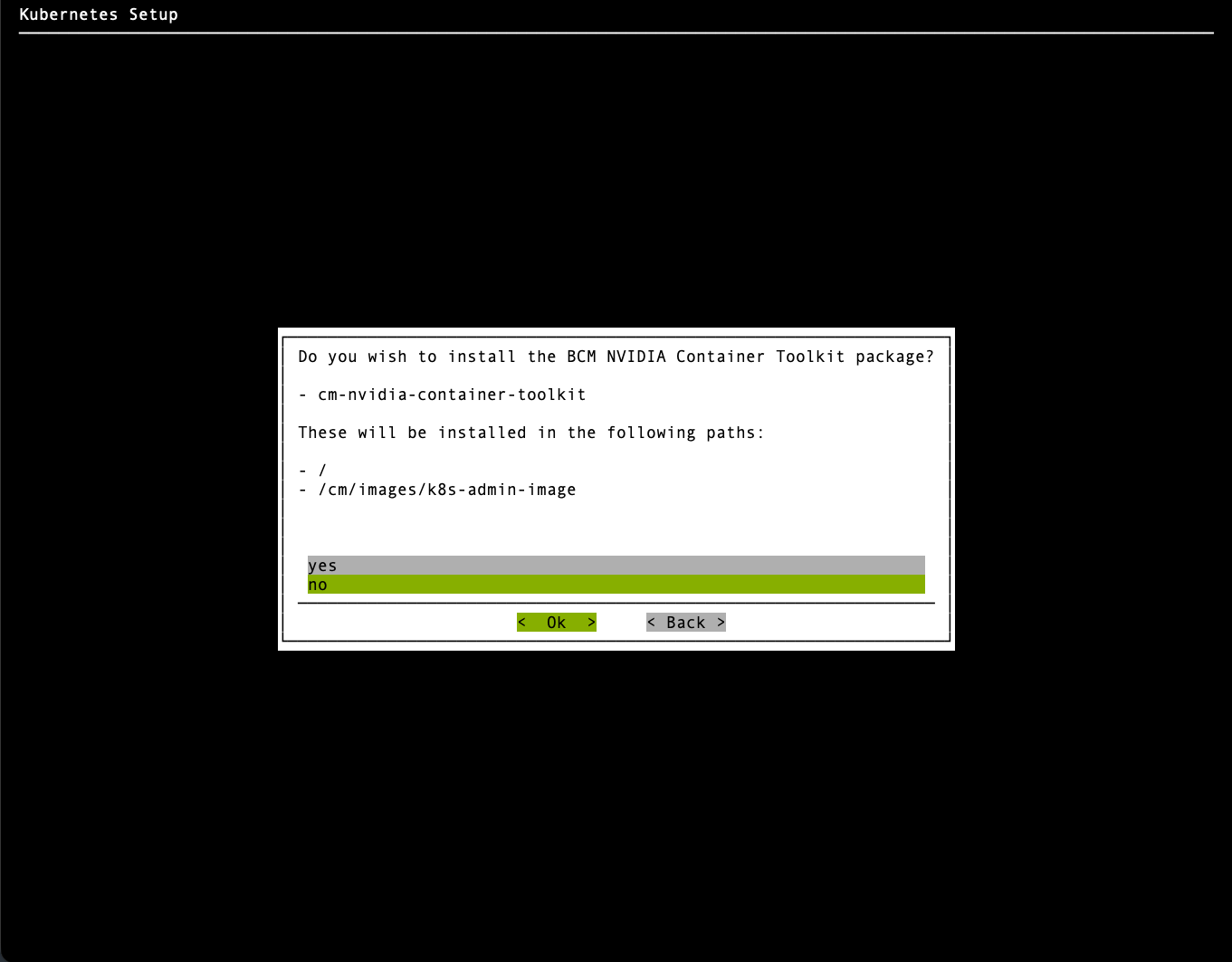 BCM NVIDIA Container Toolkit package