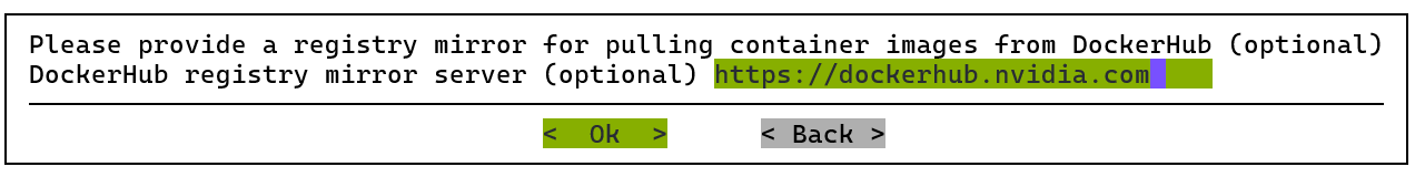 DockerHub Container Registry Mirror