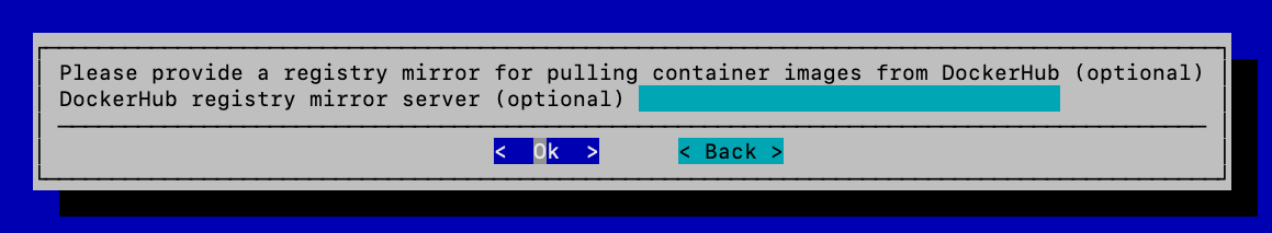 Docker Hub container registry mirror