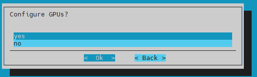 Configure GPUs