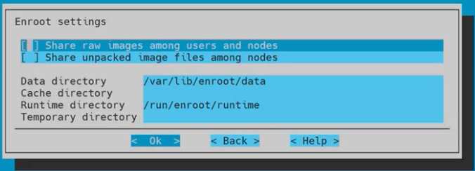 Enroot Settings