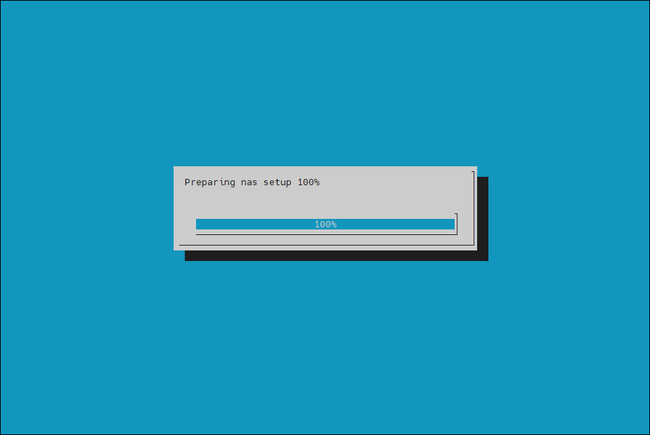 Setup completion status
