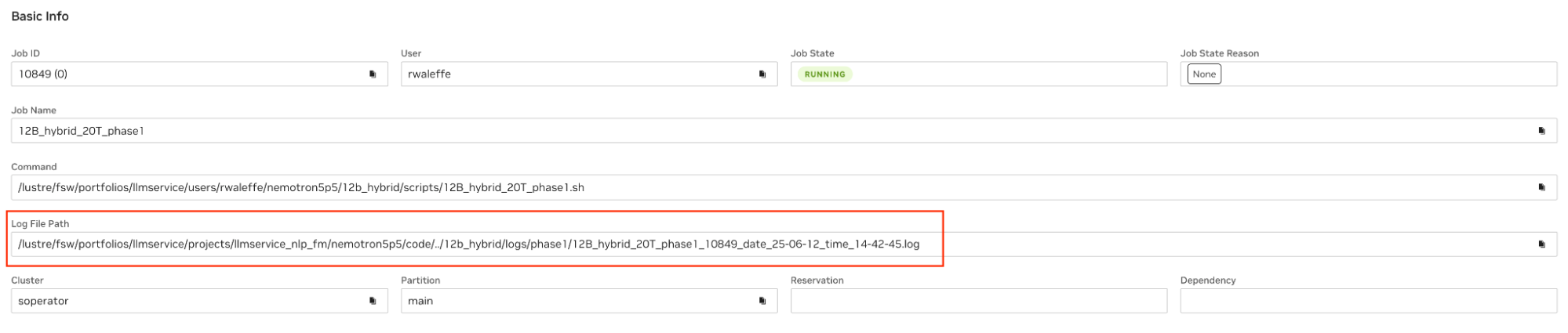 Cockpit Log File Path