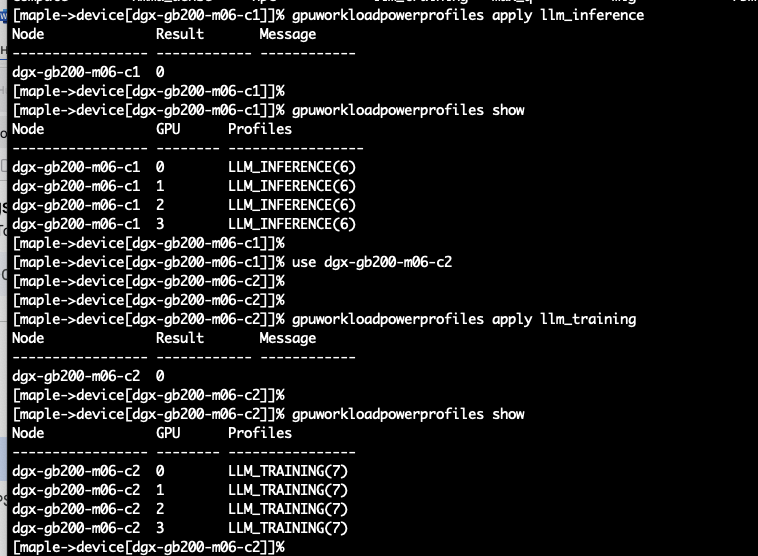 Slurm job submission with profiles defined