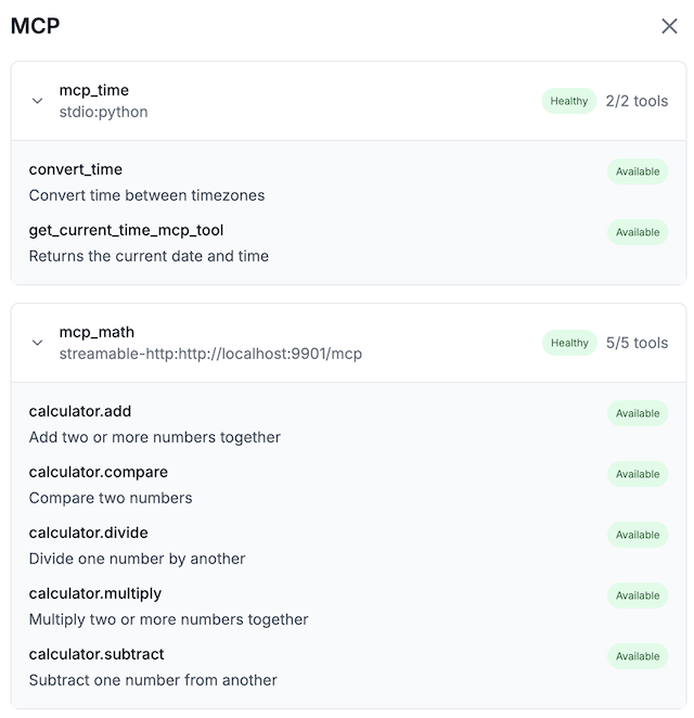MCP Tools