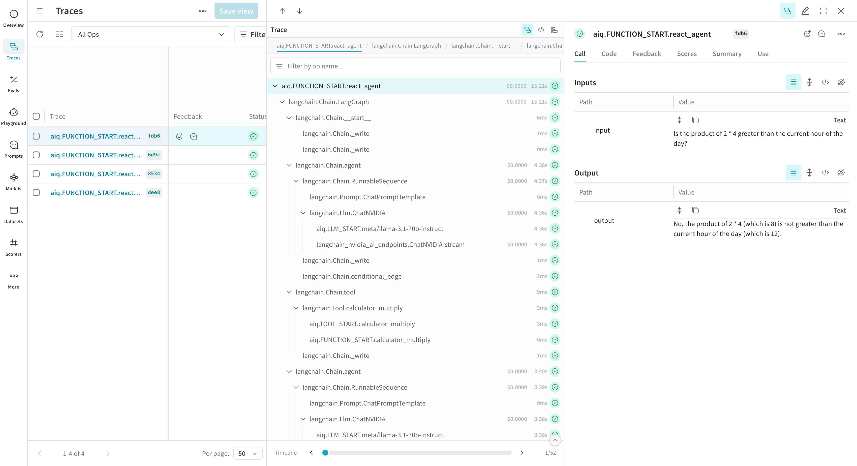 Weave Tracing Dashboard