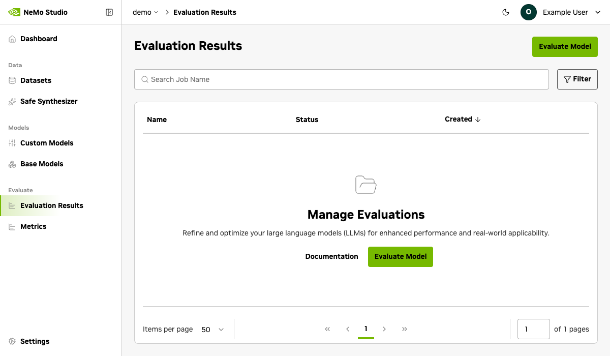 Evaluations