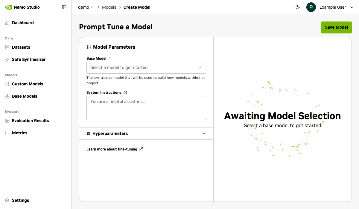 Prompt-Tuned Models