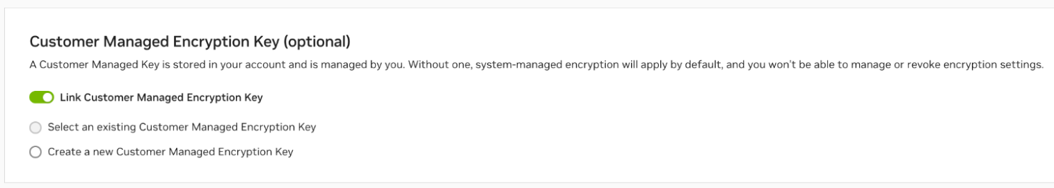 Create model options