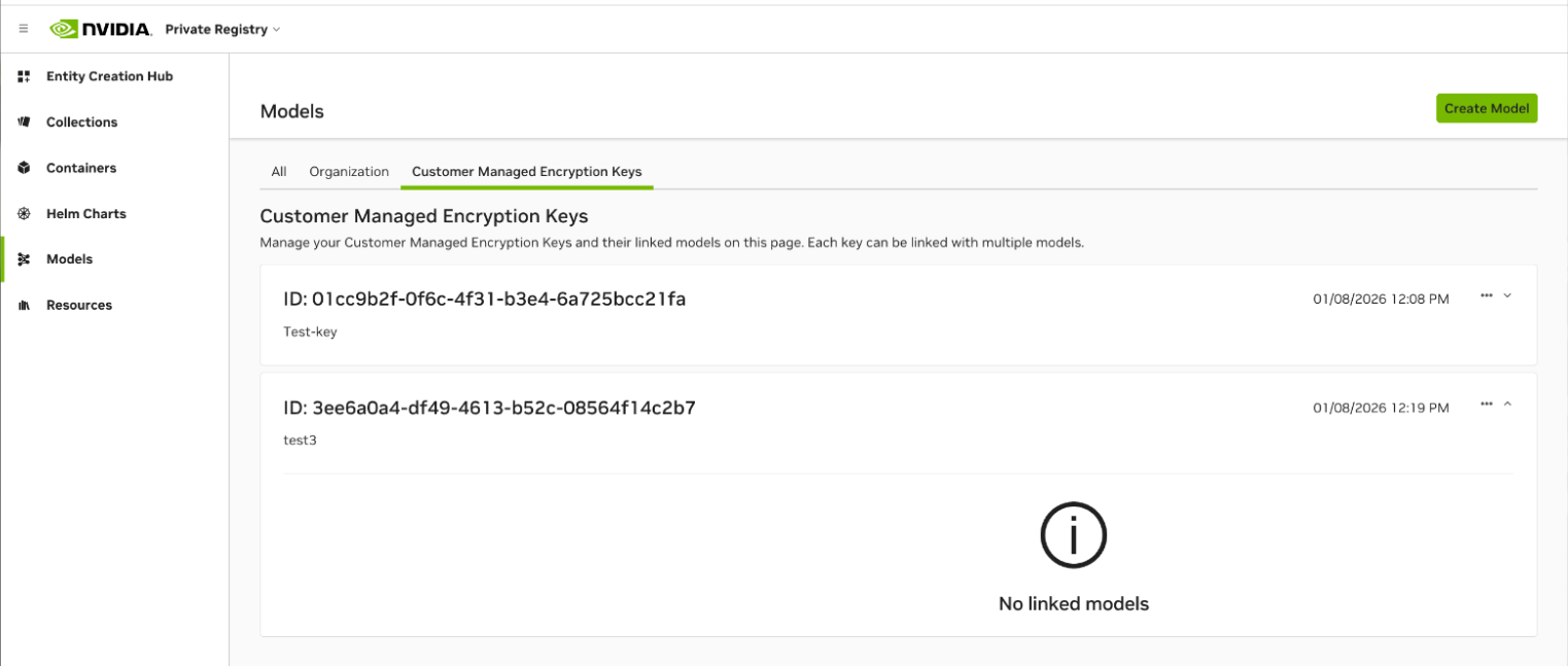 Unlink key from key list completed