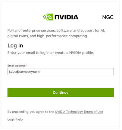 NGC Login JDOE