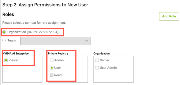Organization User Update Step 2 Controlled Permissions