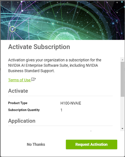 Request Subscription