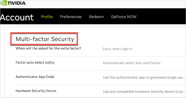 Secure Organization Owner Multi-Factor