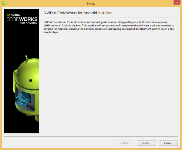 Download and Install CodeWorks for Android