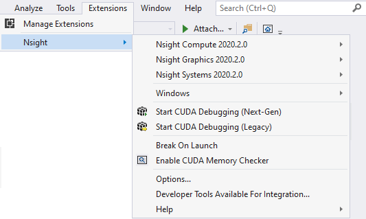 Installation and Setup Essentials :: NVIDIA Nsight VSE Documentation