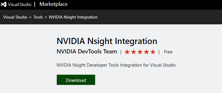 Appendices :: NVIDIA Nsight Integration Documentation