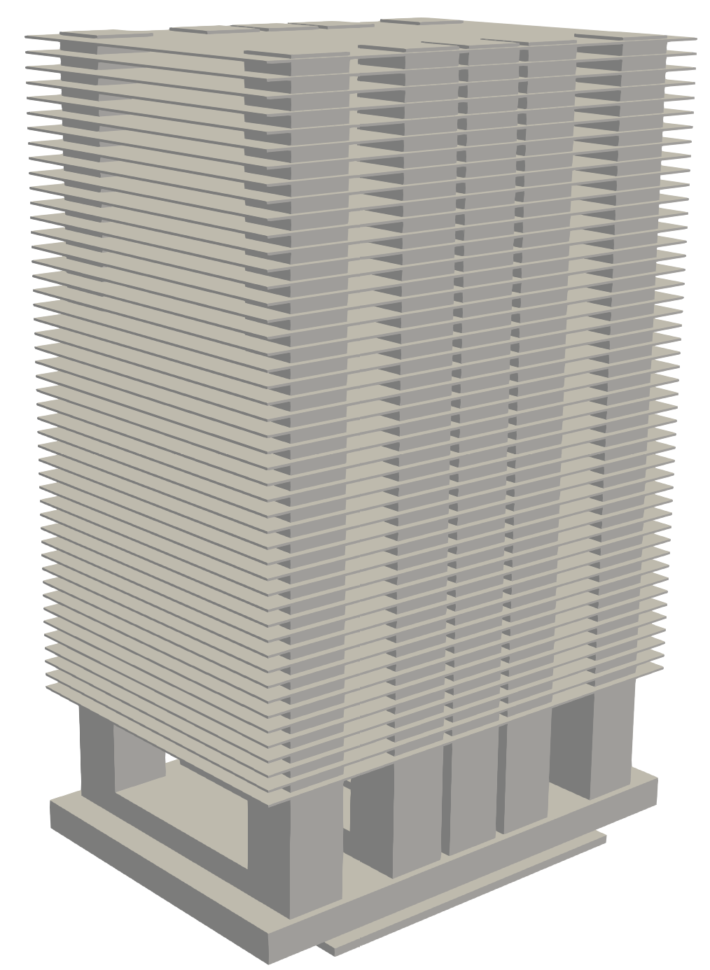 NVSwitch heat sink geometry