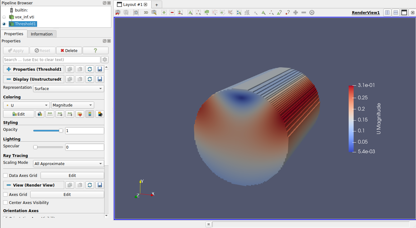 Masked voxel inference visualization LDC example