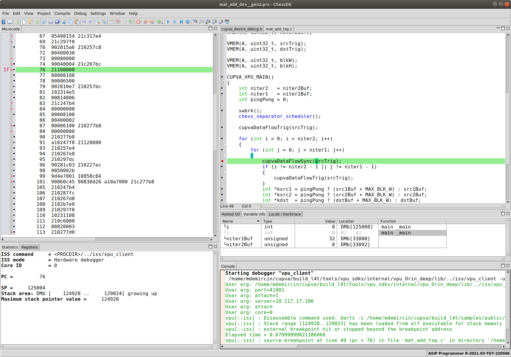 ChessDE Debug Screenshot