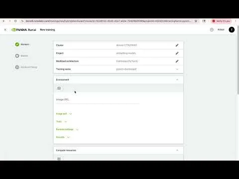 How to Run a Distributed Training Job