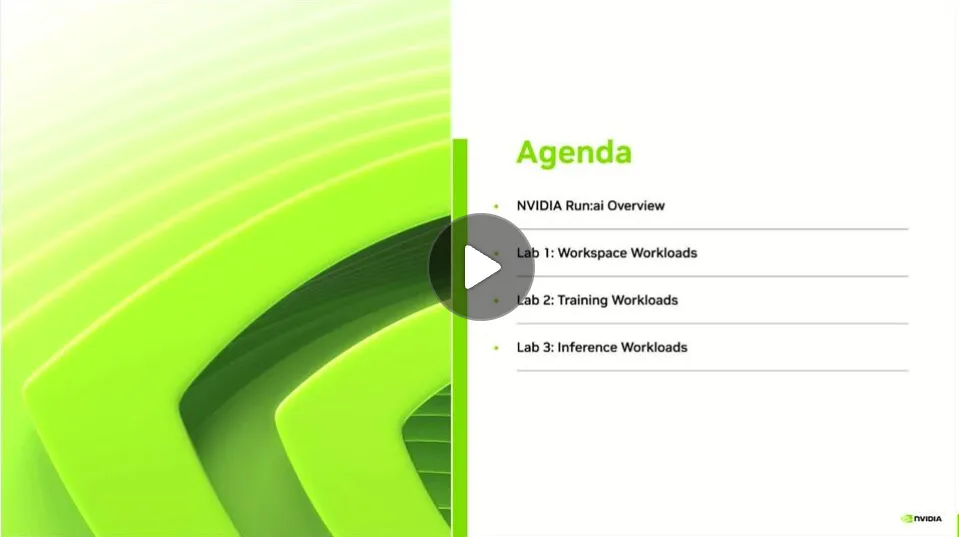 Advanced Workload Orchestration with NVIDIA Run:ai