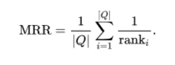 MRR formula