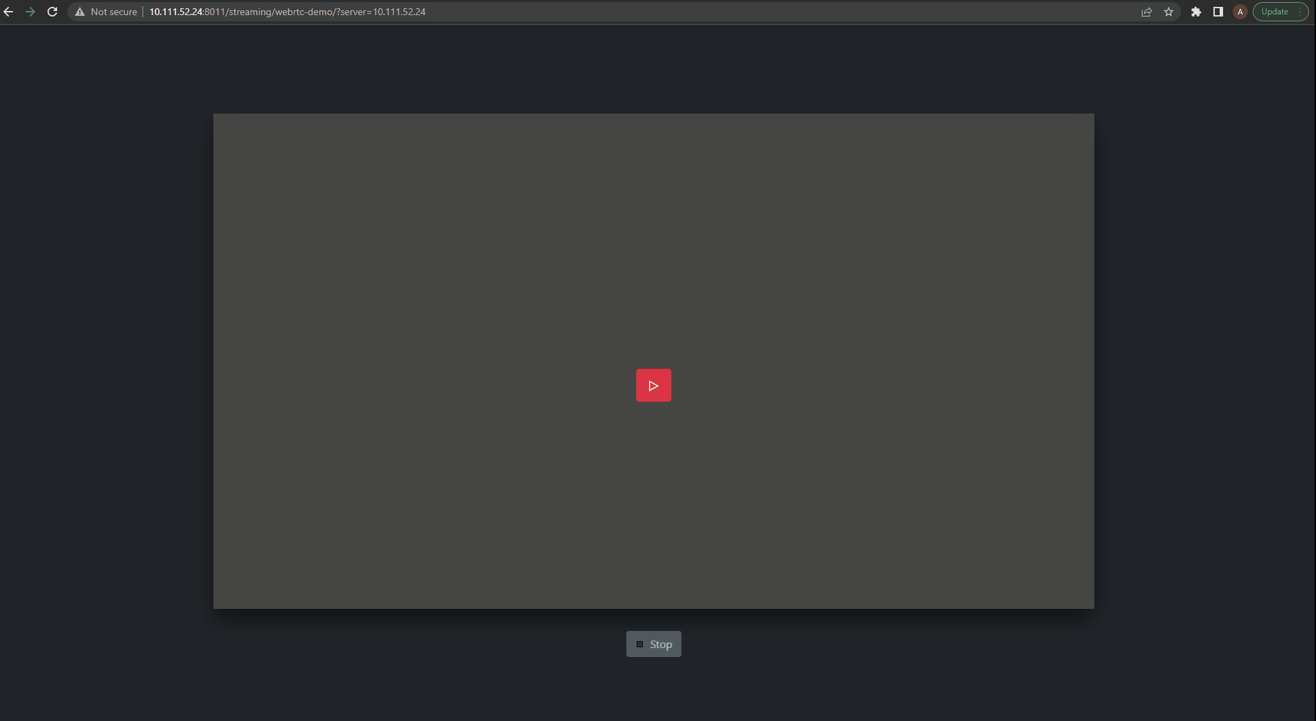 WebRTC Streaming