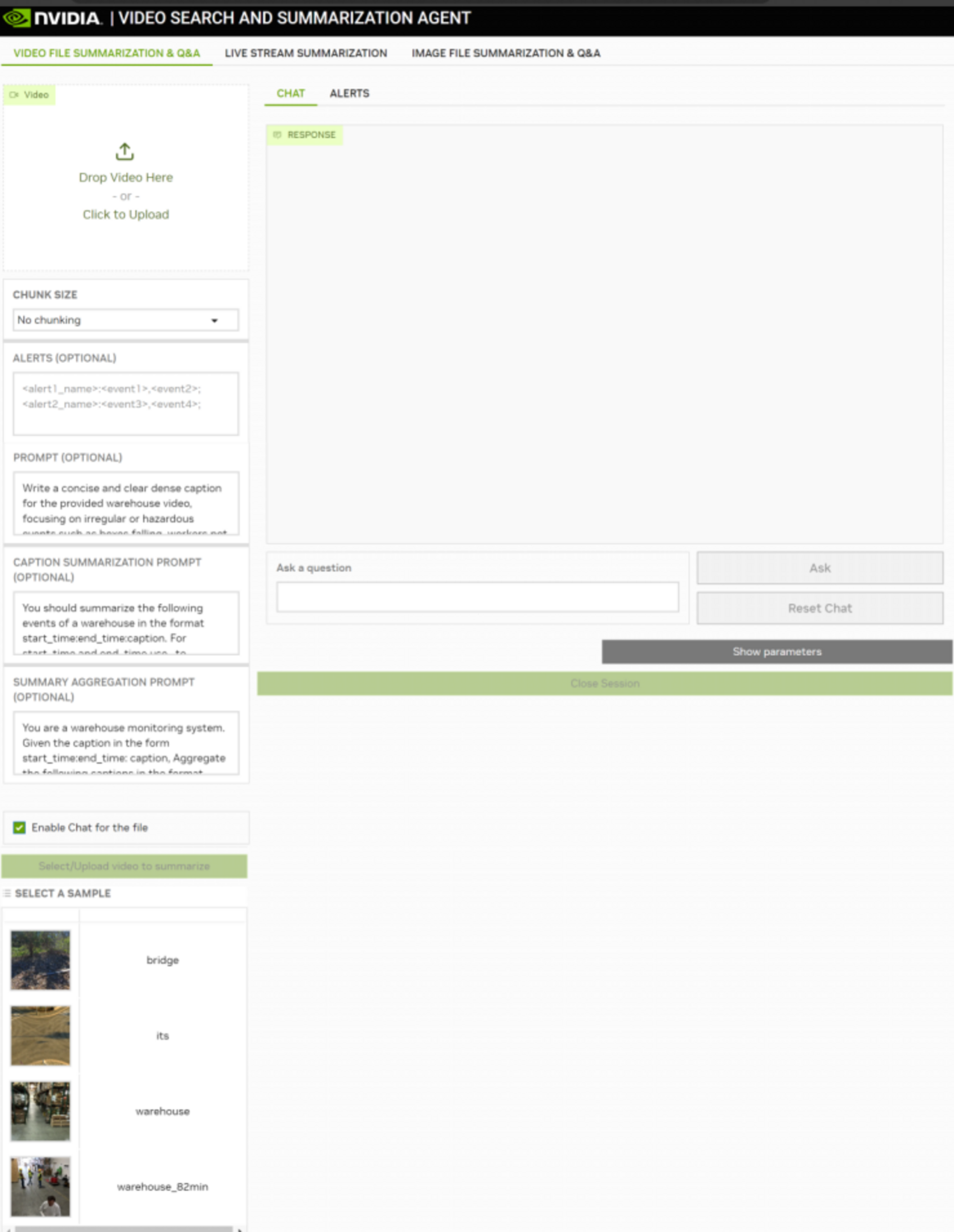 File Summarization, Q&A and Alerts