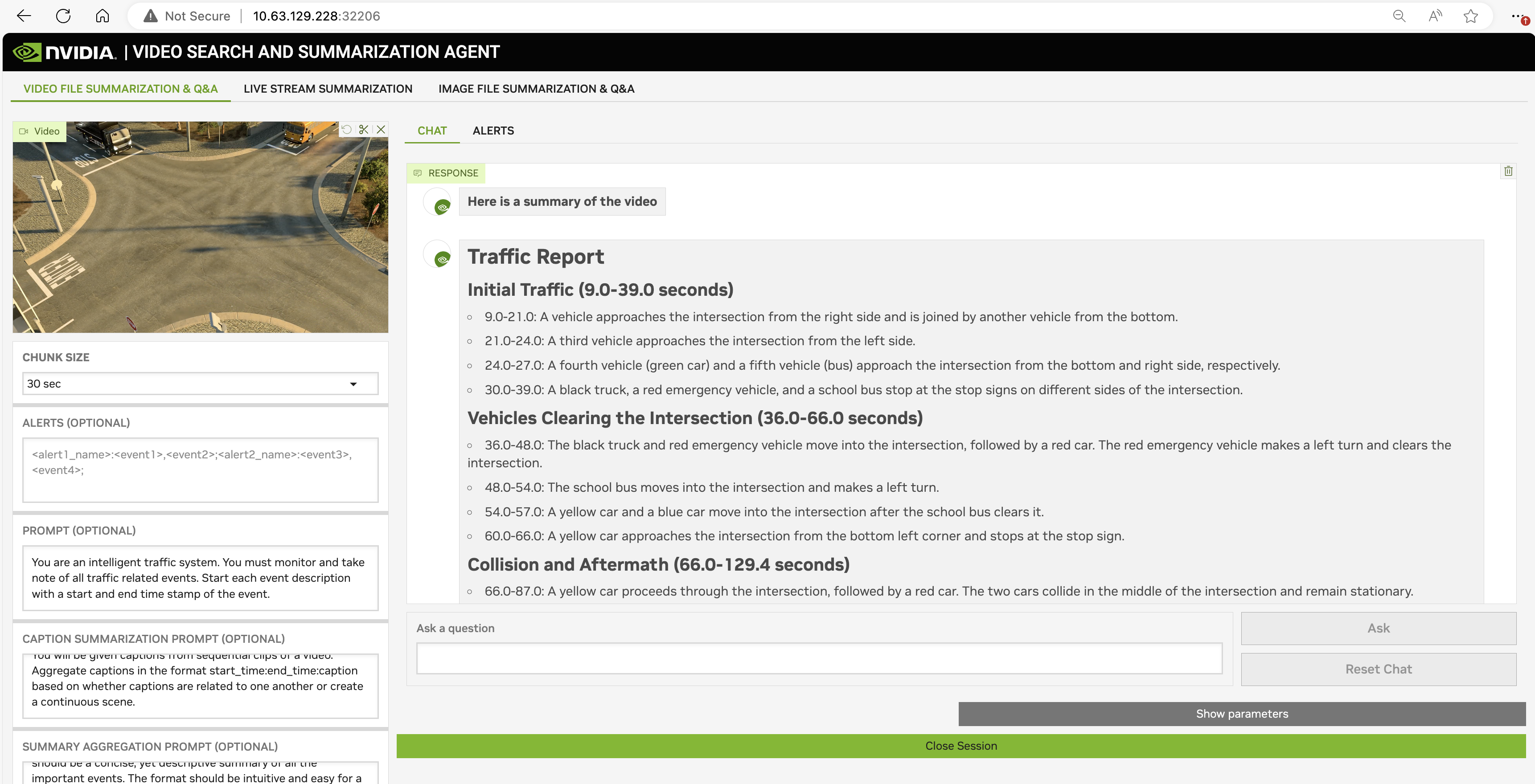 Sample Video Summarization