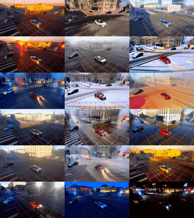 Complete augmentation matrix showing 18 variations from a single base scenario