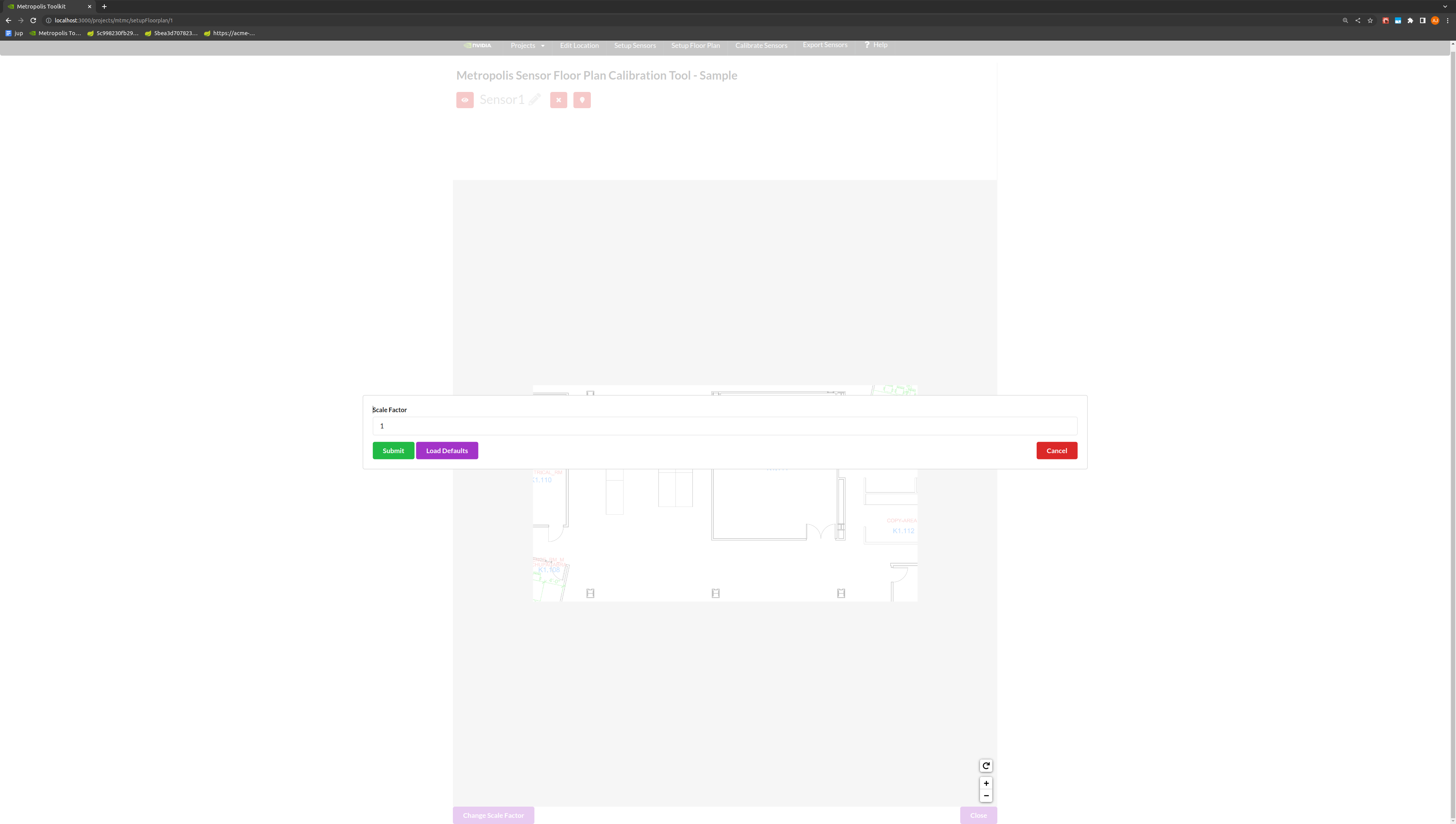 Multi-Camera Tracking Floor Plan Setup Step 2