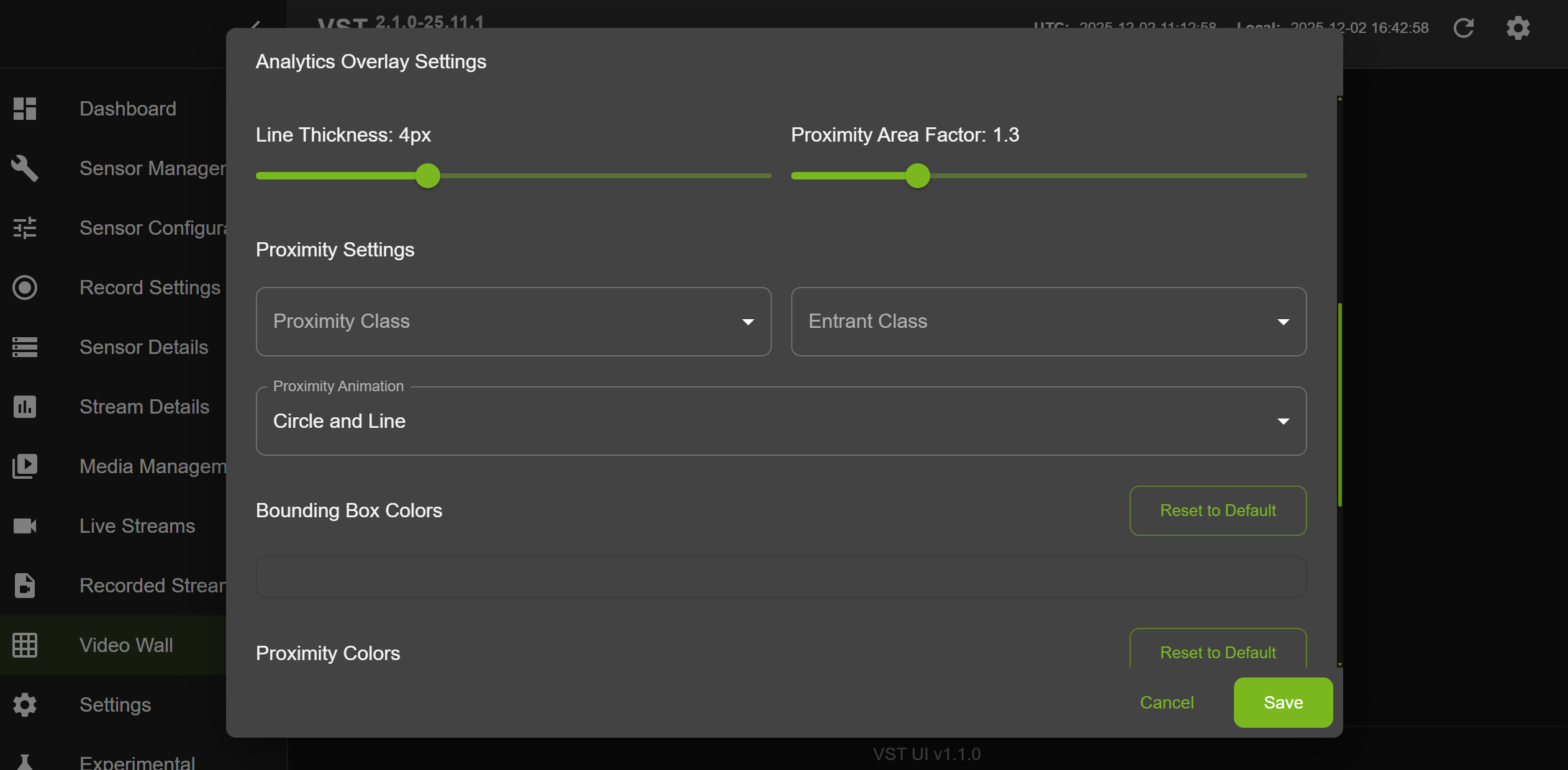 VIOS Overlay Settings