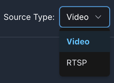 VSS Reference User Interface - Search Tab - Source Type