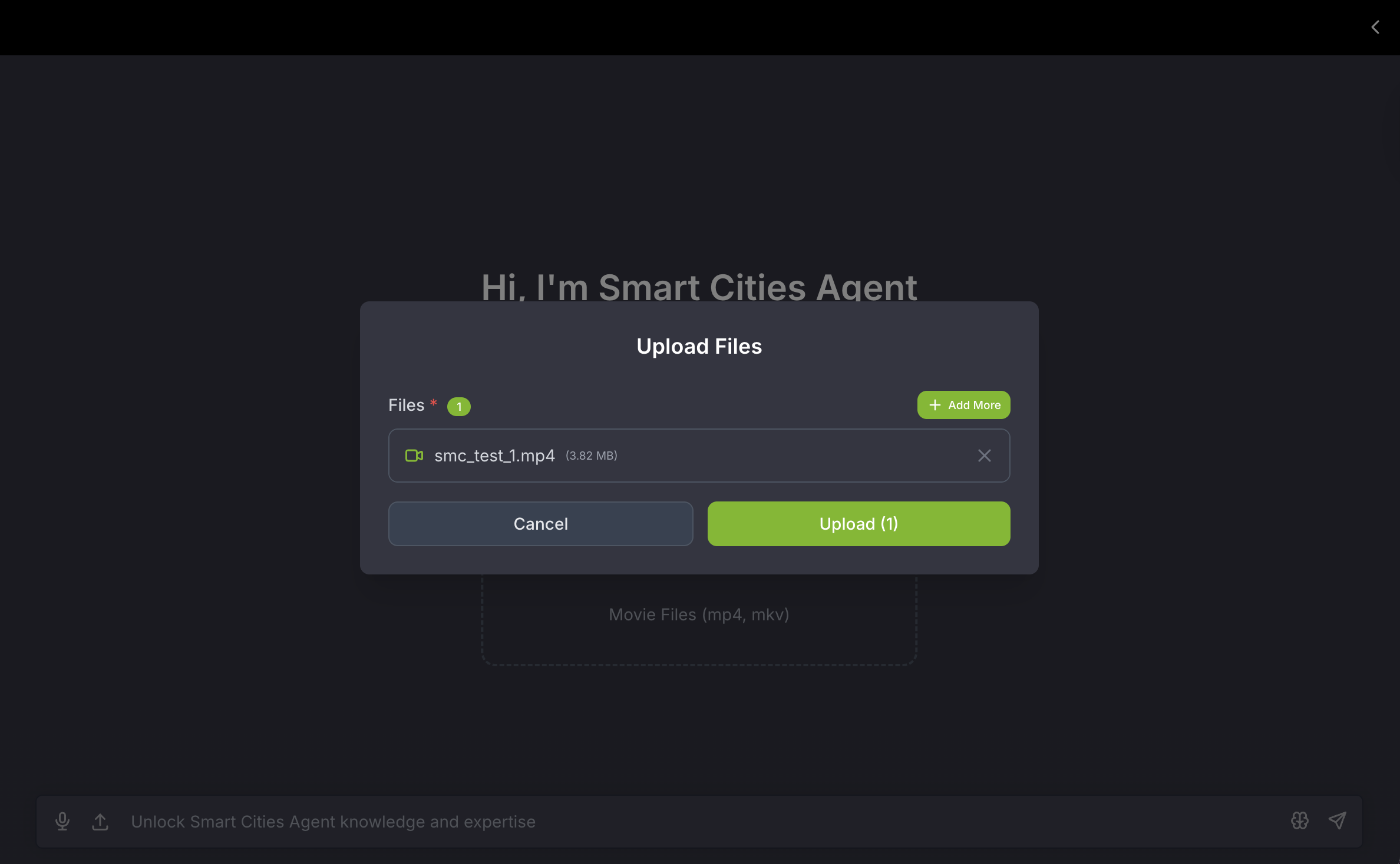 VSS Reference User Interface - Chat Tab - Insights