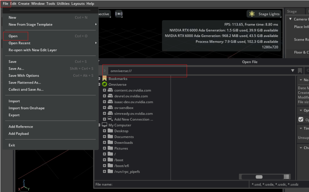 Scene Loading By File