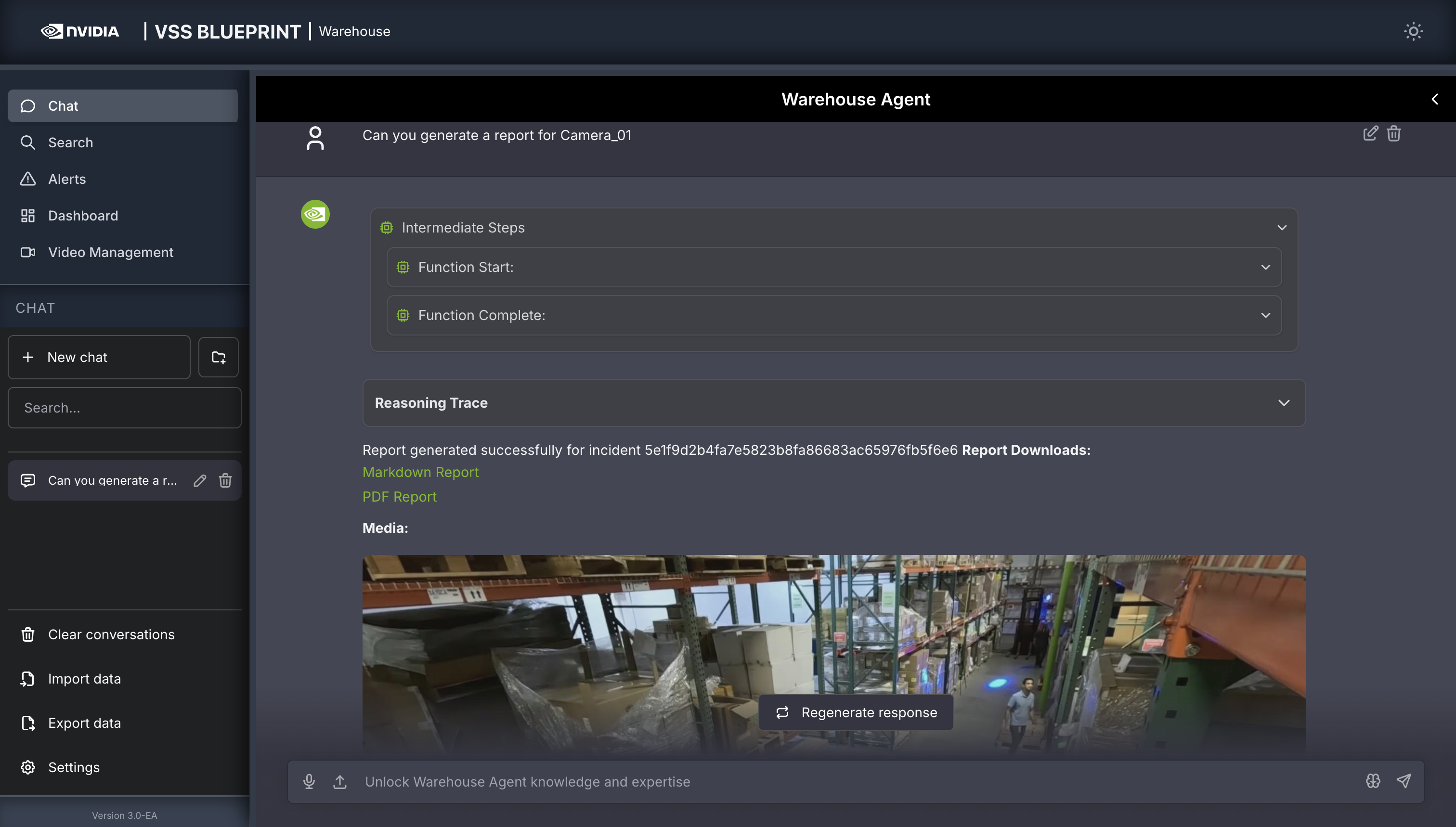 Generating incident reports