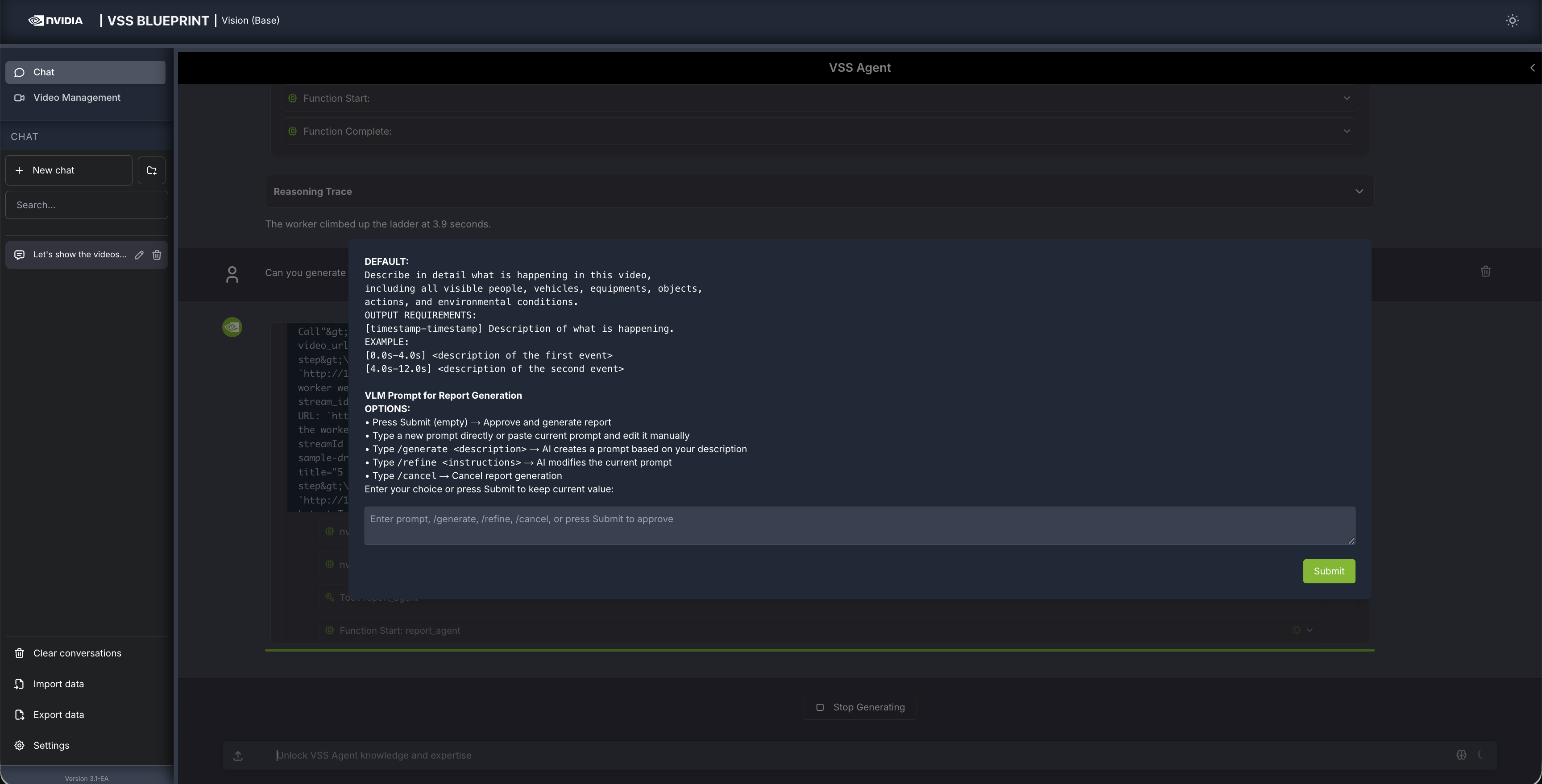 HITL: Approve and generate report