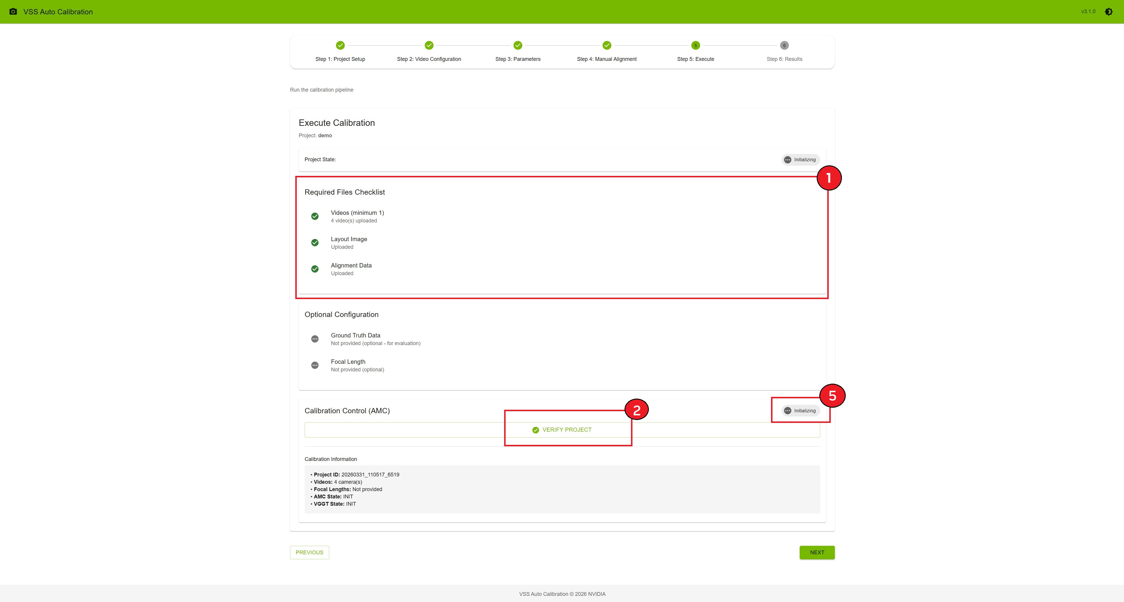 Verify Project