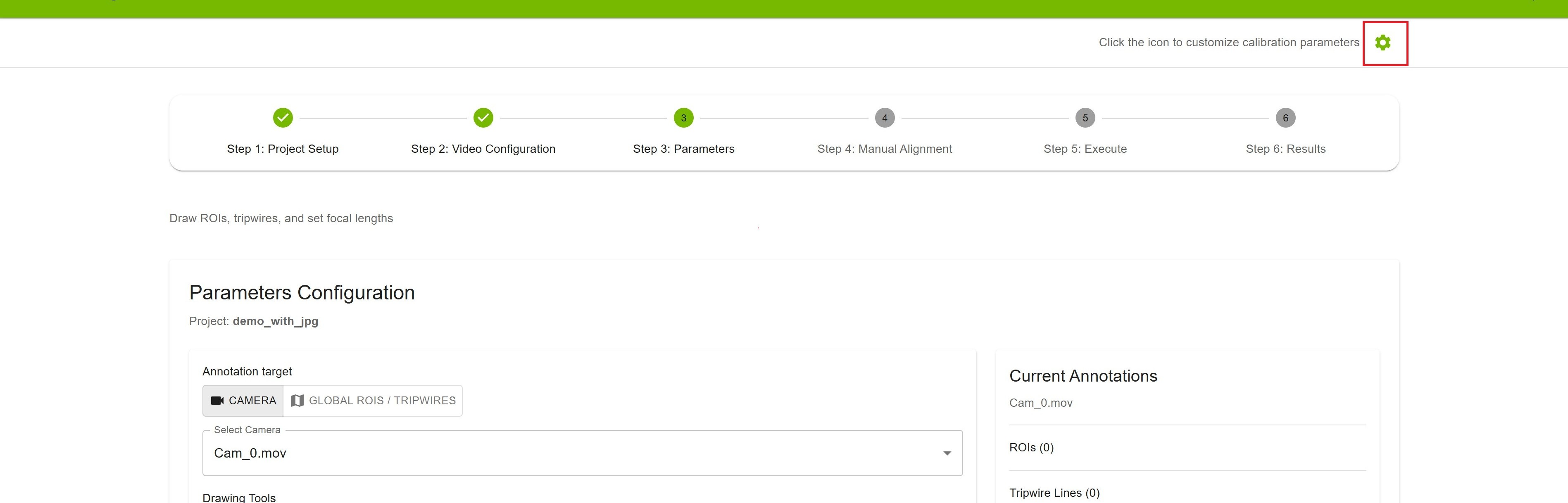Settings Dialog